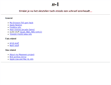 Tablet Screenshot of n-1.nl